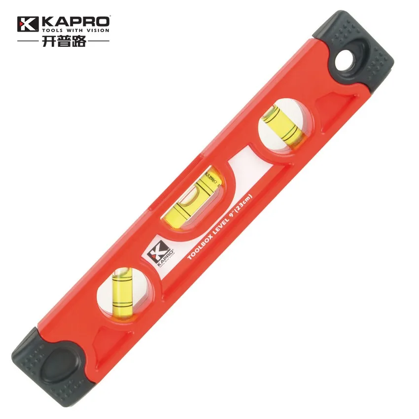 KAPRO Toolbox Magnetic Torpedo ruler Micro-precision Mini portable level water level indicator
KAPRO Toolbox Magnetic Torpedo ruler Micro-precision Mini portable level water level indicator