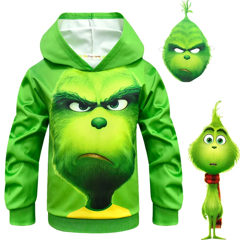 2019 New Baby Boys How the Grinch Stole Christmas Girls Long Sleeve Hoodied T shirt Children Kids hoodies Sweatshirt Tops Tee
2019 New Baby Boys How the Grinch Stole Christmas Girls Long Sleeve Hoodied T shirt Children Kids hoodies Sweatshirt Tops Tee