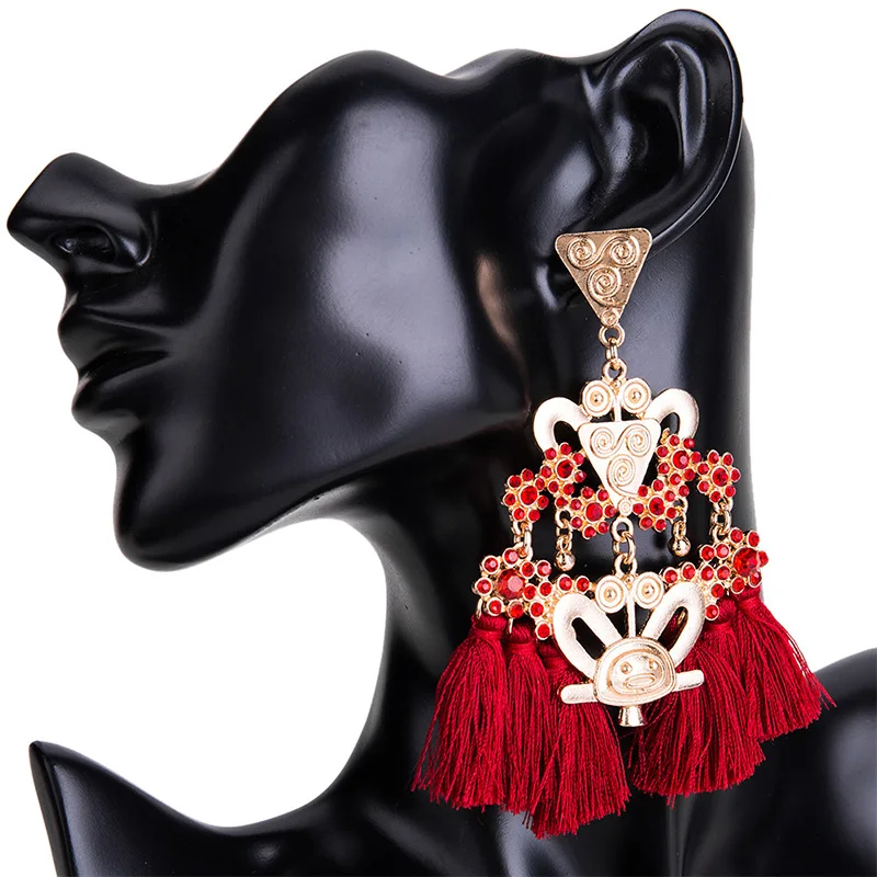 Long Bohemian Tassel Earrings For Women 2018 Luxury Handmade Ladies Vintage Boho Statement Big Drop Earring Beach Summer Jewelry
Long Bohemian Tassel Earrings For Women 2018 Luxury Handmade Ladies Vintage Boho Statement Big Drop Earring Beach Summer Jewelry