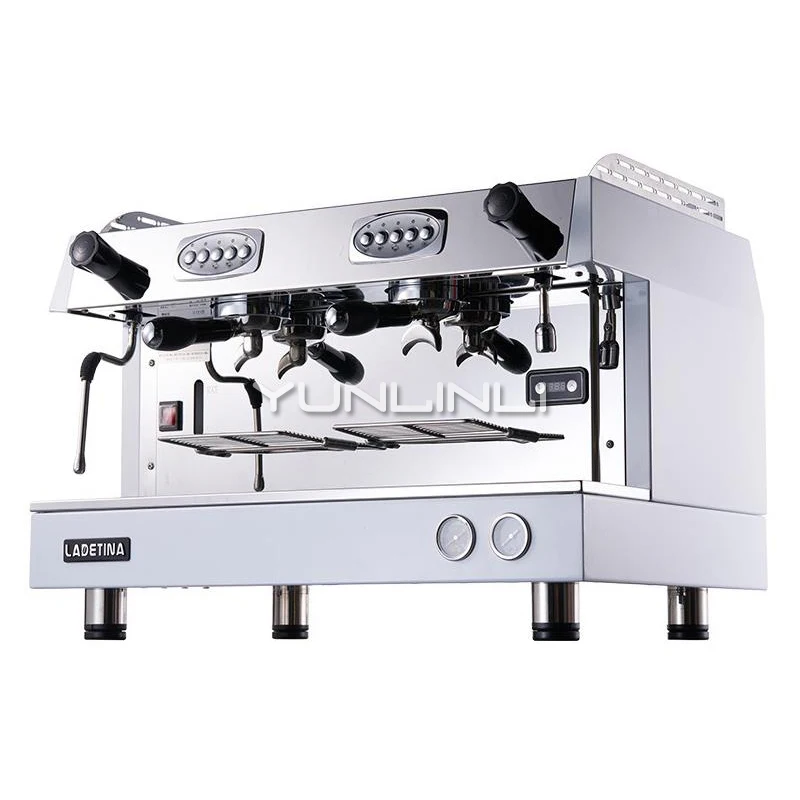 Espresso Machine Commercial Semi-Automatic Espresso Machine Double-headed Italian Coffee Maker Cafetera DZ-2A
Espresso Machine Commercial Semi-Automatic Espresso Machine Double-headed Italian Coffee Maker Cafetera DZ-2A