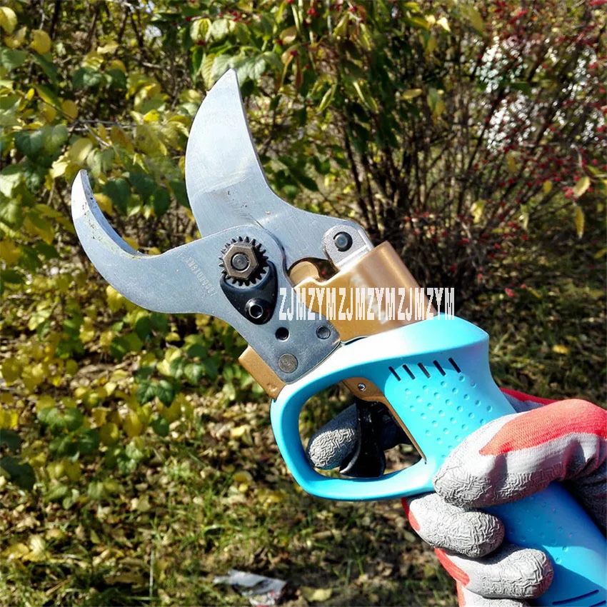 New KH-08 (can cut 4.5 cm) Electric Pruning Shears Rechargeable Fruit Tree Pruning Shears Garden Gardening Scissors DC40V 0-45mm
New KH-08 (can cut 4.5 cm) Electric Pruning Shears Rechargeable Fruit Tree Pruning Shears Garden Gardening Scissors DC40V 0-45mm