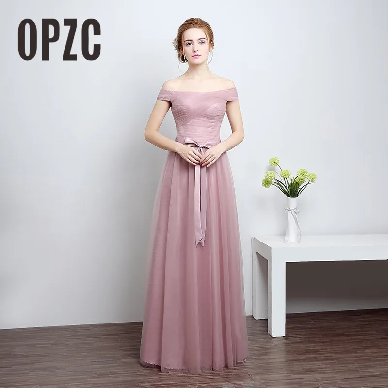 Real Photo 2 Color Sexy A line Prom Dresses 2017 Long Style Bridesmaid Dresses Womem Sleeve Lace Belt Vestidos De Novia
Real Photo 2 Color Sexy A line Prom Dresses 2017 Long Style Bridesmaid Dresses Womem Sleeve Lace Belt Vestidos De Novia