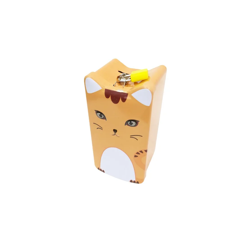 1PC Cute Cat Square Piggy Bank Logbook Series Tin Plate Box Money Saving Pot Coin Box Jewelry Box Storage Tank Gift LG 003
1PC Cute Cat Square Piggy Bank Logbook Series Tin Plate Box Money Saving Pot Coin Box Jewelry Box Storage Tank Gift LG 003