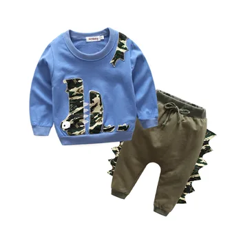 Baby Boys Crocodile Clothing Sets Kids Cartoon Sweater And Pants Children Spring Tracksuit For 70-95cm
Baby Boys Crocodile Clothing Sets Kids Cartoon Sweater And Pants Children Spring Tracksuit For 70-95cm