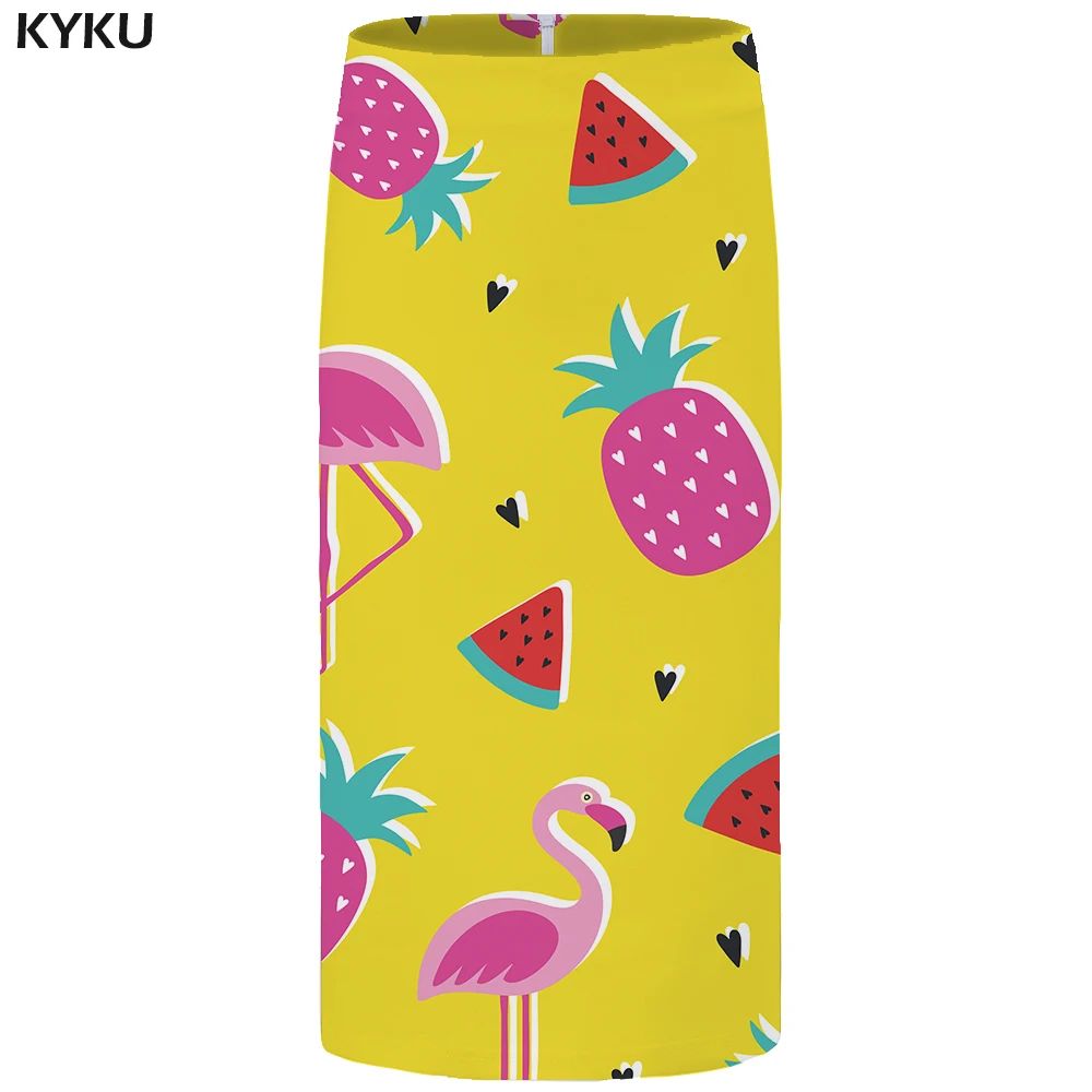 KYKU Crane Skirts Women Animal 3d Print Fruit Pencil Pineapple Party Yellow Sexy Floral Ladies Skirts Womens Knitted Sundresses
KYKU Crane Skirts Women Animal 3d Print Fruit Pencil Pineapple Party Yellow Sexy Floral Ladies Skirts Womens Knitted Sundresses