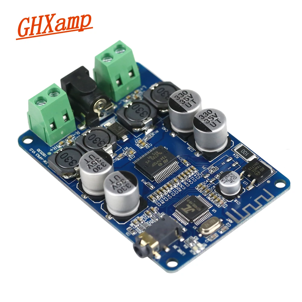 TDA7492P Bluetooth Speaker Amplifier Board 25W*2 for 4OHM 6 .8 .16OHM Speaker With AUX Input
TDA7492P Bluetooth Speaker Amplifier Board 25W*2 for 4OHM 6 .8 .16OHM Speaker With AUX Input