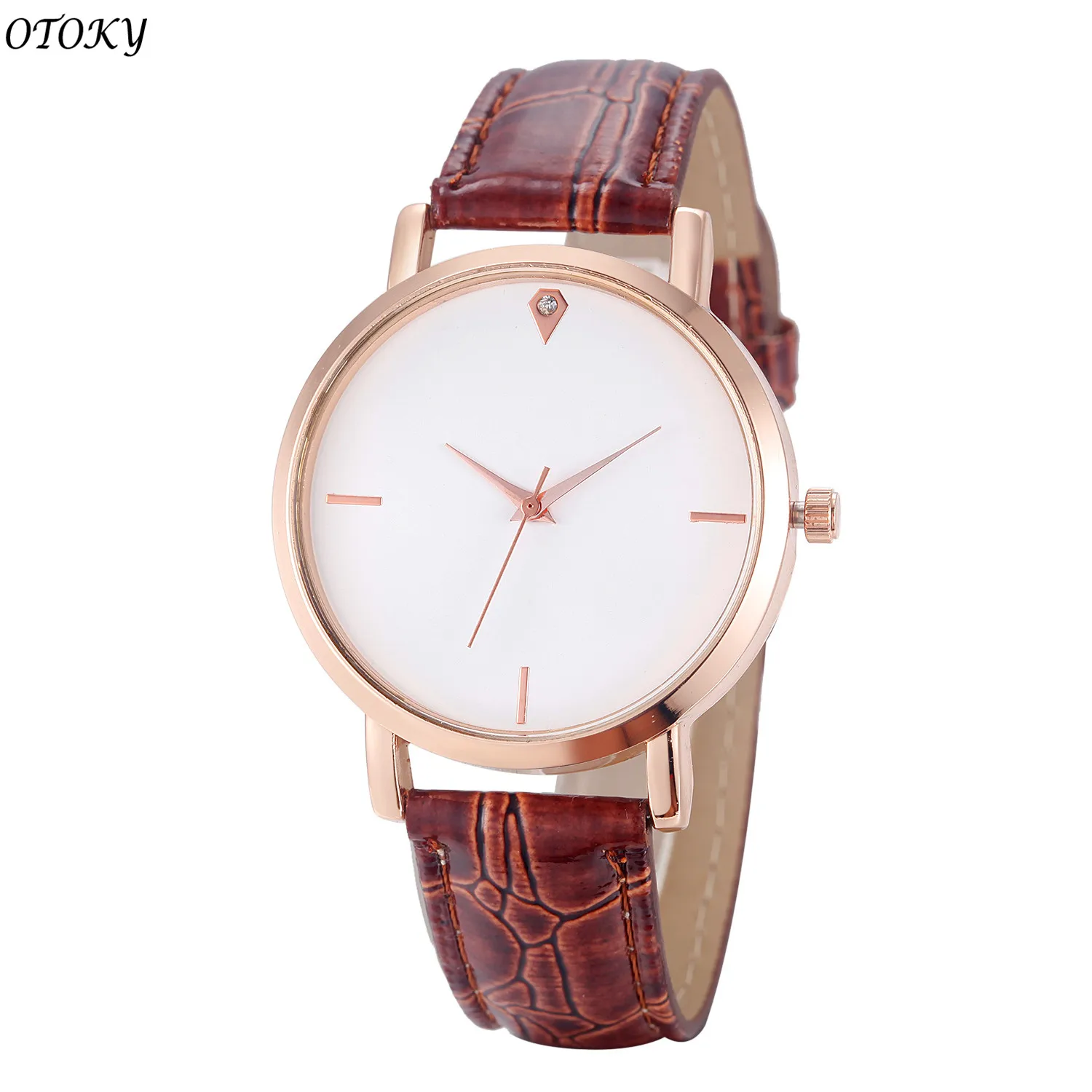 OTOKY Watches Women New Fashion Women Leather Band Analog Quartz Diamond Wrist Watch Watches Gift reloj mujer relogio feminino
OTOKY Watches Women New Fashion Women Leather Band Analog Quartz Diamond Wrist Watch Watches Gift reloj mujer relogio feminino
