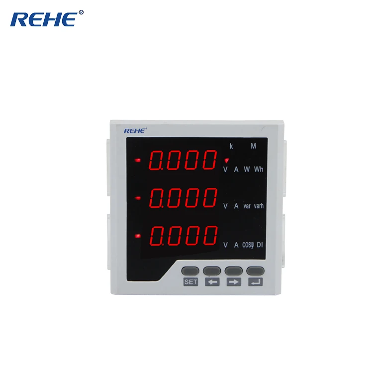 REHE RH-3D3J 96*96MM Intelligent Multifunction Monitoring Power Electricity Digital Single Ampere Meter
REHE RH-3D3J 96*96MM Intelligent Multifunction Monitoring Power Electricity Digital Single Ampere Meter