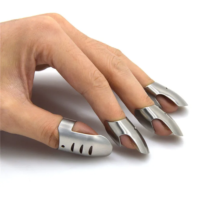 1Pc Adjustable Stainless Steel Finger Guard Protector Cut Resistant Hand Protective Tools - Silver
1Pc Adjustable Stainless Steel Finger Guard Protector Cut Resistant Hand Protective Tools - Silver