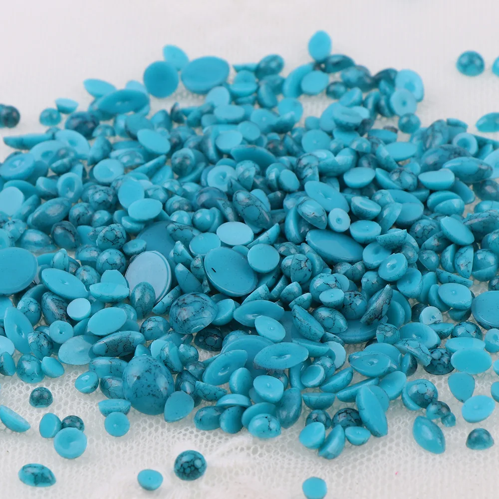200Pcs 4 Colors Imitation Turquoise Resin Stone Marble Pattern Nail Art Decorations 3D DIY Nail Stickers Jewelry
200Pcs 4 Colors Imitation Turquoise Resin Stone Marble Pattern Nail Art Decorations 3D DIY Nail Stickers Jewelry