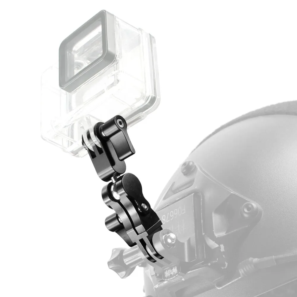 Universal 360degree Rotation Helmet Mount Adapter Magic Arm w Locking Screw for DJI Osmo Action for Gopro Hero 7/Yi Sport Camera
Universal 360degree Rotation Helmet Mount Adapter Magic Arm w Locking Screw for DJI Osmo Action for Gopro Hero 7/Yi Sport Camera