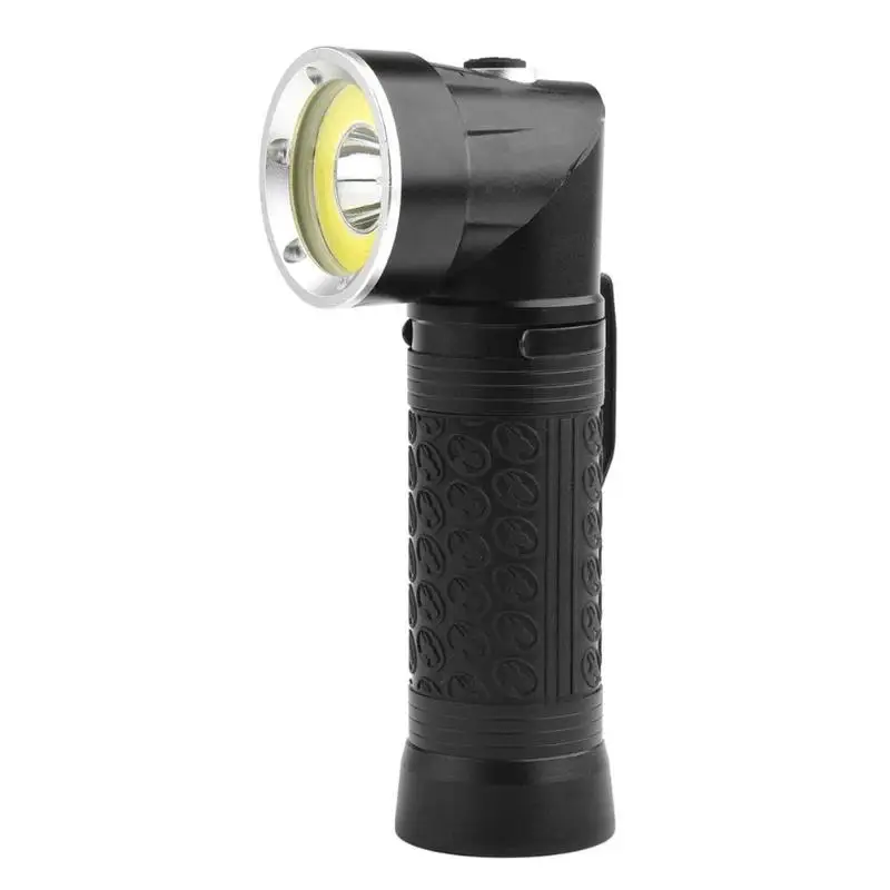 Powerful LED Flashlight 18650 T6+COB 6000LM 90 Degree Fold Magnetic Torch Light For Hunting Camping Search Lantern Lamp
Powerful LED Flashlight 18650 T6+COB 6000LM 90 Degree Fold Magnetic Torch Light For Hunting Camping Search Lantern Lamp