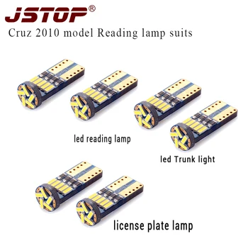 JSTOP 6pcs/set led reading light t10 W5W 12V lamps Dome Light 4014smd led 6000k automobile Interior bulbs led car reading lamps
JSTOP 6pcs/set led reading light t10 W5W 12V lamps Dome Light 4014smd led 6000k automobile Interior bulbs led car reading lamps