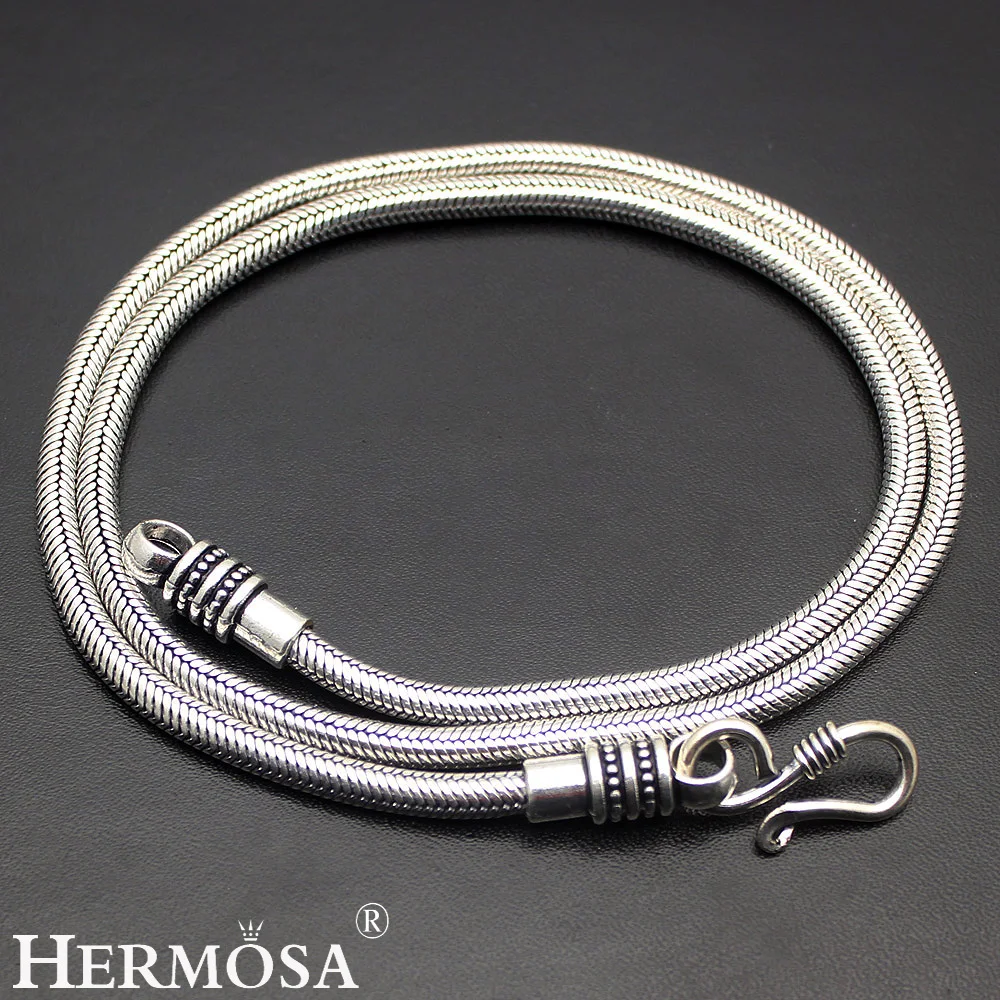 Hermosa, винтажные ювелирные изделия, хит продаж, Балийский стиль, 4 мм, серебро 925 пробы, цепочка в виде змеи, ожерелье, 18 дюймов/20 дюймов/22 дюйма, ...
Hermosa, винтажные ювелирные изделия, хит продаж, Балийский стиль, 4 мм, серебро 925 пробы, цепочка в виде змеи, ожерелье, 18 дюймов/20 дюймов/22 дюйма, ...