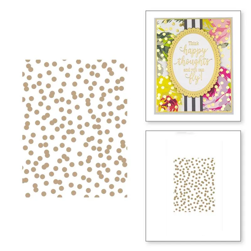 Dot Pattern Metal Hot Foil Plate for DIY Scrapbooking Letterpress Embossing Paper Cards Making Crafts Supplies New 2019
Dot Pattern Metal Hot Foil Plate for DIY Scrapbooking Letterpress Embossing Paper Cards Making Crafts Supplies New 2019
