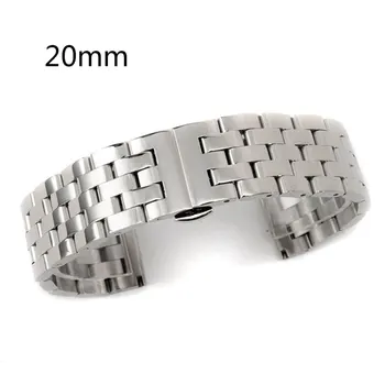 DICTAC Silver For Men Women Replacement Watch Strap Fashionable Steel Solid Stainless Steel Watchband 20/22/24MM
DICTAC Silver For Men Women Replacement Watch Strap Fashionable Steel Solid Stainless Steel Watchband 20/22/24MM