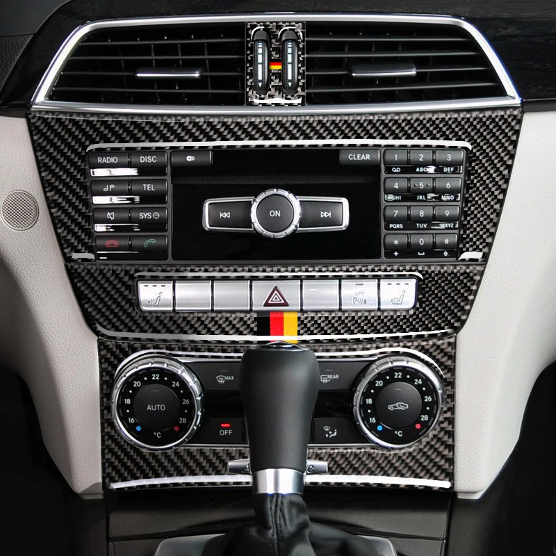 Carbon Fiber Air Conditioning CD Panel Decoration Cover Trim For Mercedes Benz C Class W204 2010-2013 Car Styling Interior
Carbon Fiber Air Conditioning CD Panel Decoration Cover Trim For Mercedes Benz C Class W204 2010-2013 Car Styling Interior