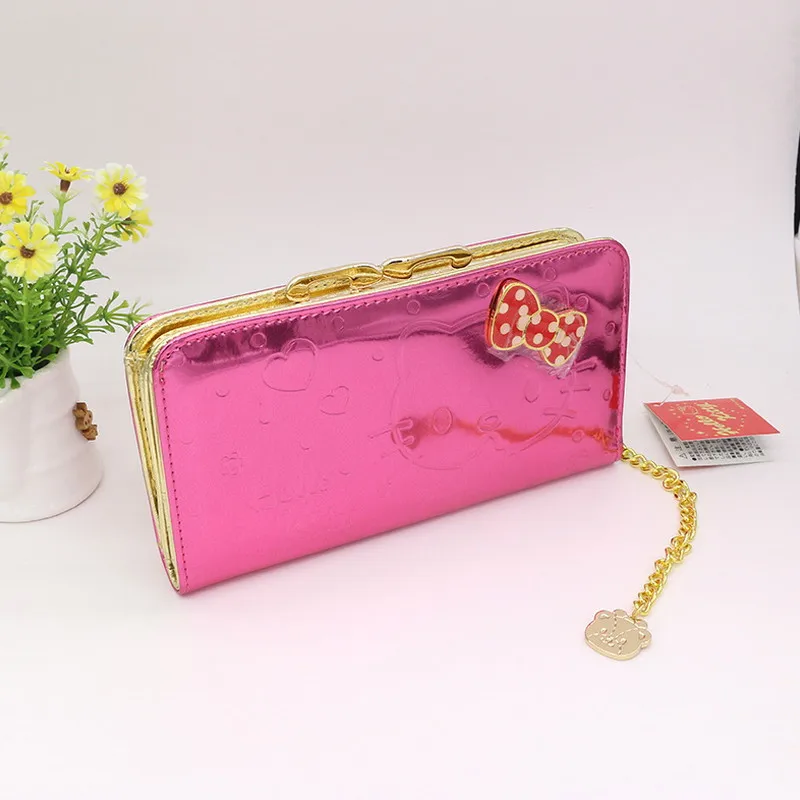 Hello Kitty Long women wallets Fashion solid wallet women luxury brand High quality PU color is red
Hello Kitty Long women wallets Fashion solid wallet women luxury brand High quality PU color is red