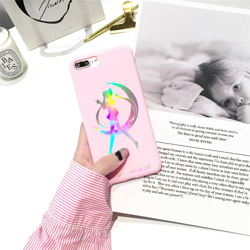 For iPhoneXs Japan Dreamy Laser IMD Sailor Moon Shine Glossy Soft TPU Back Cover Case For iPhone8/6s 7plus Body Shell Protection
For iPhoneXs Japan Dreamy Laser IMD Sailor Moon Shine Glossy Soft TPU Back Cover Case For iPhone8/6s 7plus Body Shell Protection