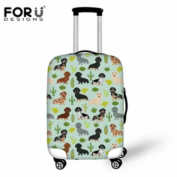 FORUDESIGNS Dachshund Dog Print Elastic Luggage Protective Cover For 18-30inch Trolley Suitcase Dust Bag Case Travel Accessories
FORUDESIGNS Dachshund Dog Print Elastic Luggage Protective Cover For 18-30inch Trolley Suitcase Dust Bag Case Travel Accessories