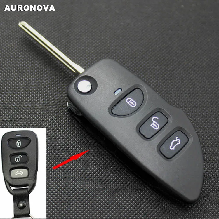 AURONOVA New Upgrade Folding Key Shell for Kia Carens 3 Buttons Remote Car Key Case DIY
AURONOVA New Upgrade Folding Key Shell for Kia Carens 3 Buttons Remote Car Key Case DIY