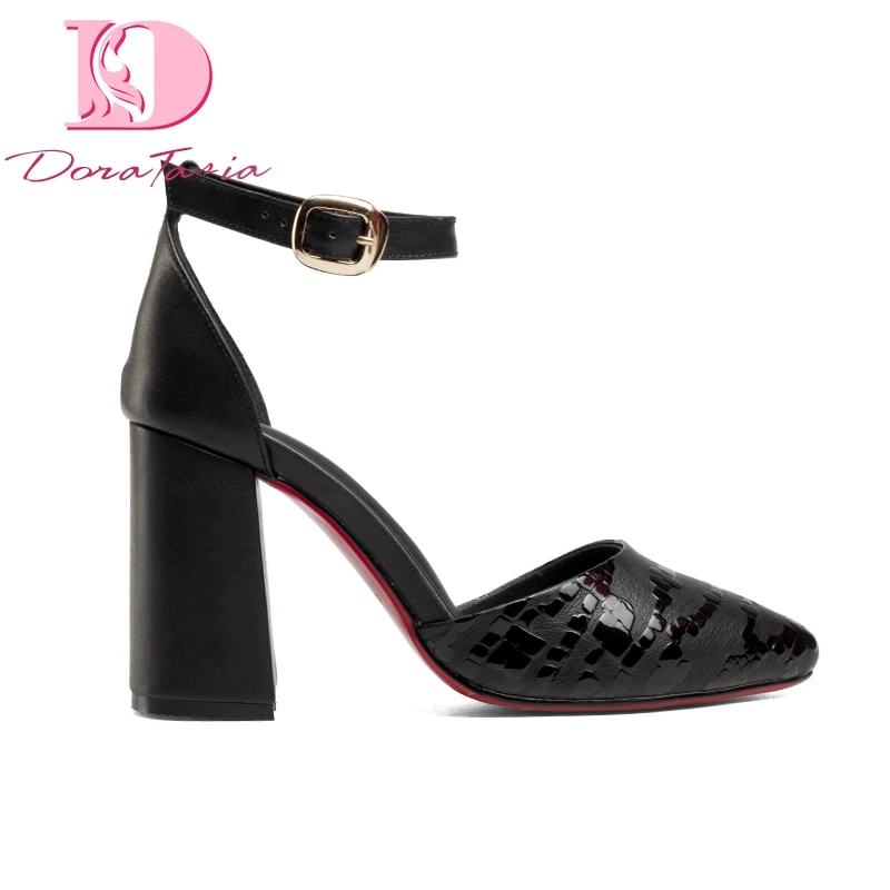 Doratasia 2019 Ins hot style high heels genuine leather women date Shoes party pointed toe ankle-strap sandals pumps
Doratasia 2019 Ins hot style high heels genuine leather women date Shoes party pointed toe ankle-strap sandals pumps