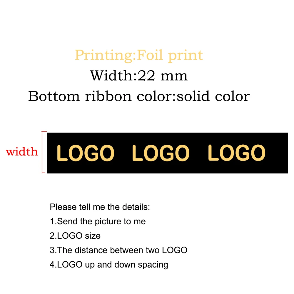 Personalize custom design 38mm foil printing +Ink printing solid color grosgrain ribbon 300 yards
Personalize custom design 38mm foil printing +Ink printing solid color grosgrain ribbon 300 yards