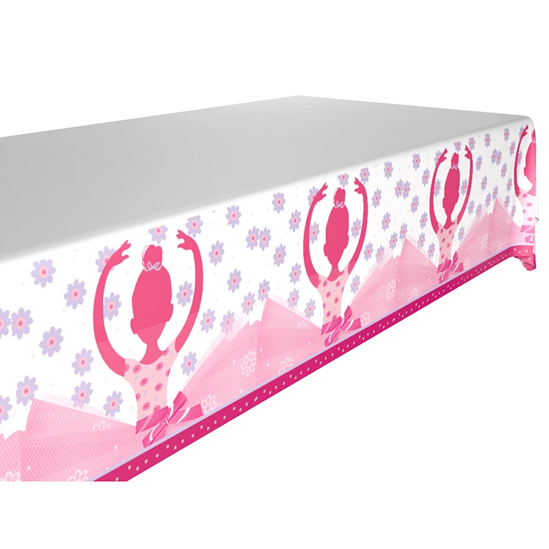 132*220cm Lovely Ballet girl Tablecloth Disposable Cartoon Table cover girls Birthday Party Supplies Baby Shower kids Favor
132*220cm Lovely Ballet girl Tablecloth Disposable Cartoon Table cover girls Birthday Party Supplies Baby Shower kids Favor