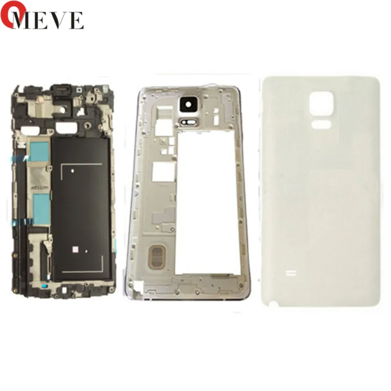 For Samsung Galaxy Note 4 N910F N910G N910C Front Plate Frame LCD Holder Bezel housing + Cover case battery door
For Samsung Galaxy Note 4 N910F N910G N910C Front Plate Frame LCD Holder Bezel housing + Cover case battery door