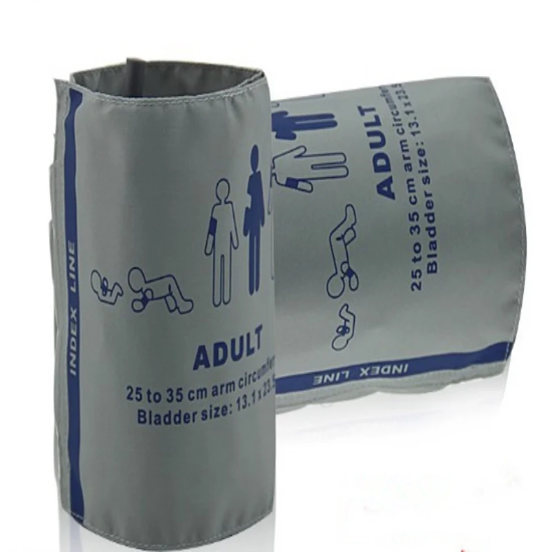 Free Shipping 100% Nylon Material Reusable NIBP Single Tube Cuff,TPU Bladder Inside.For Patient Monitor Use,ARM Cuff 25-35CM
Free Shipping 100% Nylon Material Reusable NIBP Single Tube Cuff,TPU Bladder Inside.For Patient Monitor Use,ARM Cuff 25-35CM