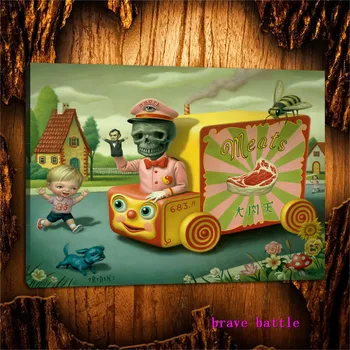Mark Ryden Childish Strange Dark World Canvas Painting Living Room Bedroom Home Decor Modern Mural Art Oil Painting #153
Mark Ryden Childish Strange Dark World Canvas Painting Living Room Bedroom Home Decor Modern Mural Art Oil Painting #153