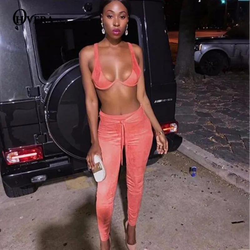 Ohvera Suede 2 Piece Set Women Backless Hollow Out Sexy Two Piece Set Summer Crop Top And Pants Women Set
Ohvera Suede 2 Piece Set Women Backless Hollow Out Sexy Two Piece Set Summer Crop Top And Pants Women Set