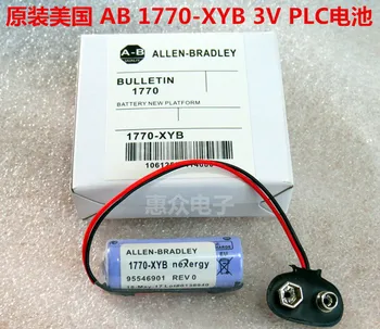 5pcs New Original 1770-XYB PLC Controller 3V Lithium Battery Batteries with connectors plugs SLC500 free shipping
5pcs New Original 1770-XYB PLC Controller 3V Lithium Battery Batteries with connectors plugs SLC500 free shipping