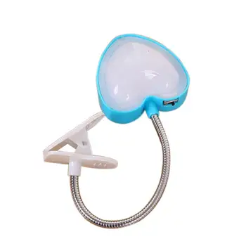 LED Clip Lamp USB Clamp On Desk Computer Table Reading Lamp Indoor Emergency Light For Eye Protection Love Heart Table Light
LED Clip Lamp USB Clamp On Desk Computer Table Reading Lamp Indoor Emergency Light For Eye Protection Love Heart Table Light
