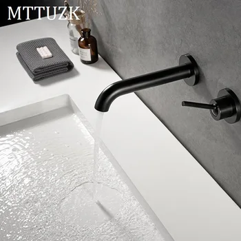 MTTUZK Brass Rose Gold Matte Basin Faucet With Pre-embedded Box Wall Mounted Hot Cold mixer Tap Black Basin Sink Faucet Torneira
MTTUZK Brass Rose Gold Matte Basin Faucet With Pre-embedded Box Wall Mounted Hot Cold mixer Tap Black Basin Sink Faucet Torneira