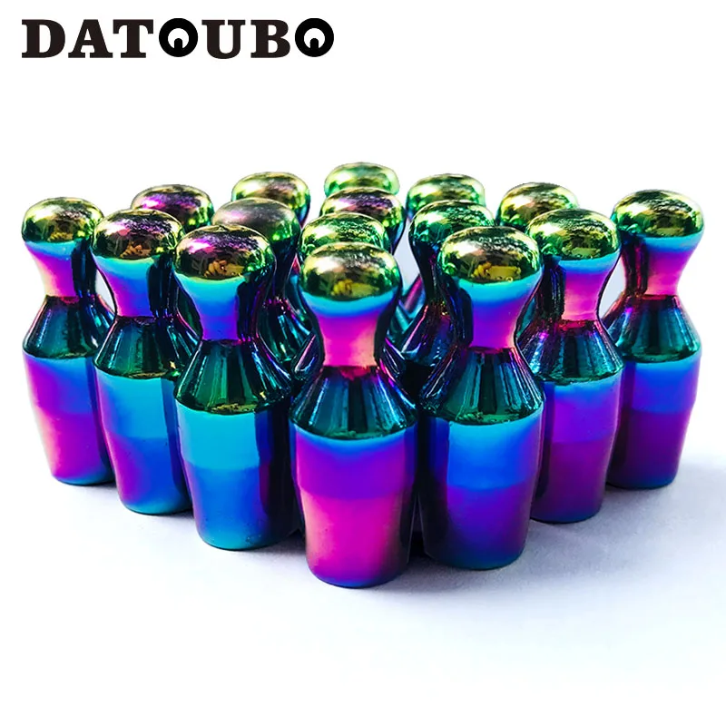 DATOUBO 16 pcs Tire Valve Caps Car Motorcycle,Neon lights Color Aluminum Car tire valve caps Bowling design Car Truck Air cover
DATOUBO 16 pcs Tire Valve Caps Car Motorcycle,Neon lights Color Aluminum Car tire valve caps Bowling design Car Truck Air cover