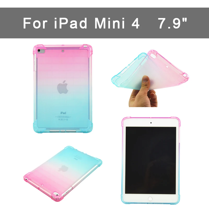 Tablets case for Ipad mini 4 case slim Gradient Soft TPU shell Back Cover for iPad Mini4 Slim Protective shell 7.9" Shockproof
Tablets case for Ipad mini 4 case slim Gradient Soft TPU shell Back Cover for iPad Mini4 Slim Protective shell 7.9" Shockproof