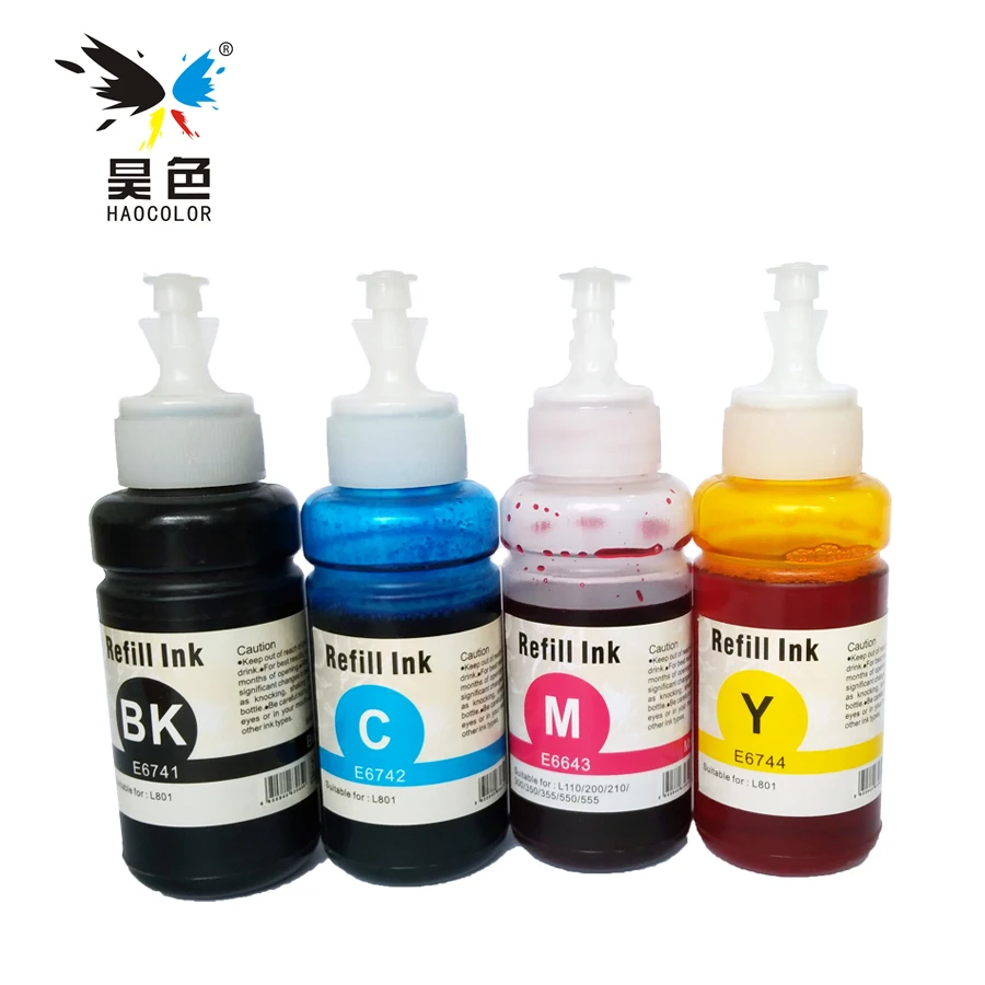refill dye ink kit 70ml universal ink for Epson printer refillable ink cartridge L100 L110 L120 L355 L550 L565 T6641-T6644
refill dye ink kit 70ml universal ink for Epson printer refillable ink cartridge L100 L110 L120 L355 L550 L565 T6641-T6644
