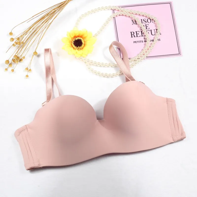 Sexy Bra Seamless Underwear Bra Summer Solid Top Super Push Up Half Cup Bra Underwire Bra New Fashion Women Brassiere 2019
Sexy Bra Seamless Underwear Bra Summer Solid Top Super Push Up Half Cup Bra Underwire Bra New Fashion Women Brassiere 2019