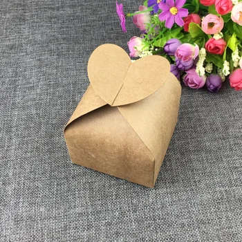 Wholesale 24pcs/lot Heart Shape Kraft Box,Party box, cake box, 8*8*8.5cm Blank Candy/Jewelry/Wedding Box Extra Cost Custom Logo
Wholesale 24pcs/lot Heart Shape Kraft Box,Party box, cake box, 8*8*8.5cm Blank Candy/Jewelry/Wedding Box Extra Cost Custom Logo