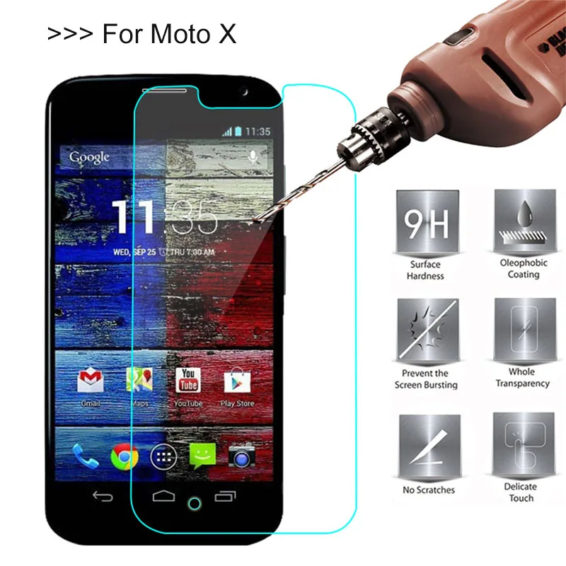 For Motorola Moto X Phone X 1st Gen 2013 XT1052 Premium Tempered Glass Screen Protector Explosion-proof Protective Film
For Motorola Moto X Phone X 1st Gen 2013 XT1052 Premium Tempered Glass Screen Protector Explosion-proof Protective Film