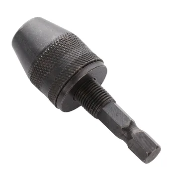 0.5-4mm Keyless Chuck 1/4 Inch Hex Shank Drill Chuck Adapter Tool Part Power Tool Accessories
0.5-4mm Keyless Chuck 1/4 Inch Hex Shank Drill Chuck Adapter Tool Part Power Tool Accessories