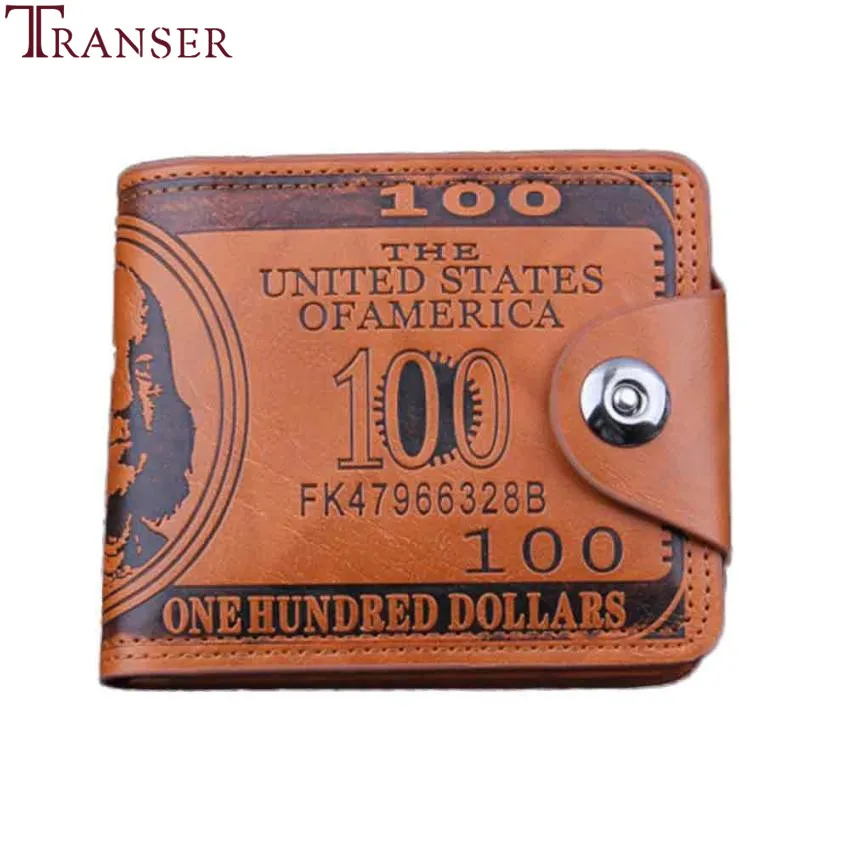 Transer Hot Fashion men's Wallets With US Dollar Bill Pattern Wallet Male PU Leather Wallet Bifold With Credit Card Photo A12*
Transer Hot Fashion men's Wallets With US Dollar Bill Pattern Wallet Male PU Leather Wallet Bifold With Credit Card Photo A12*