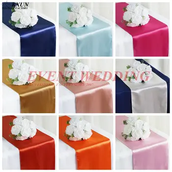Turquoise Satin Table Runner Table Cloth Decoration For Home Party Wedding Event Favors Christmas Decoration Banquet Decor
Turquoise Satin Table Runner Table Cloth Decoration For Home Party Wedding Event Favors Christmas Decoration Banquet Decor