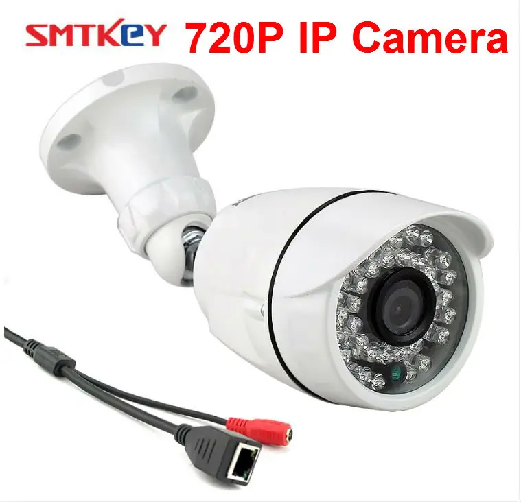 SMTKEY Outdoor Waterproof IR Night Vision For IOS & Android APP ONVIF for NVR 2.8mm Lens 20m P2P CCTV IP Cam 720P IP Camera
SMTKEY Outdoor Waterproof IR Night Vision For IOS & Android APP ONVIF for NVR 2.8mm Lens 20m P2P CCTV IP Cam 720P IP Camera