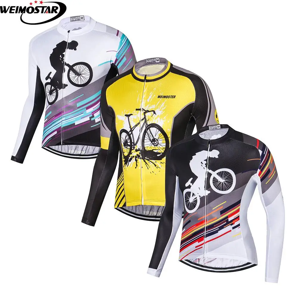 Weimostar Cycling Long Sleeve Jerseys Pro Fit Road Bike MTB Top Warm Bicycle Clothing Outdoor Breathable Windproof Jackets
Weimostar Cycling Long Sleeve Jerseys Pro Fit Road Bike MTB Top Warm Bicycle Clothing Outdoor Breathable Windproof Jackets