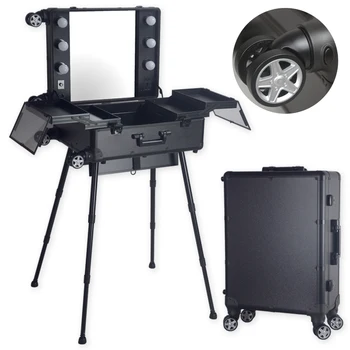 2016 Professional LED Beauty Case with removable wheels Beauty Trolley Box with Lights 4 Types with legs and without
2016 Professional LED Beauty Case with removable wheels Beauty Trolley Box with Lights 4 Types with legs and without