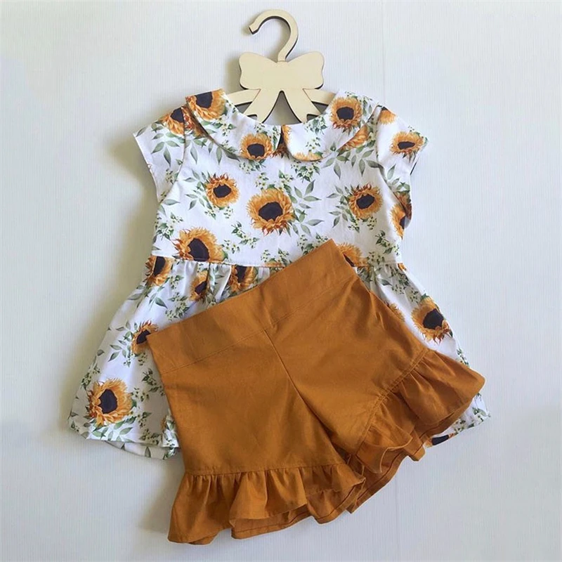 1-6T Toddler Kids Baby Girl Floral Clothes set Summer Sleeveless Top shorts Elegant Cute Lovely Sweet Sunsuit Outfits
1-6T Toddler Kids Baby Girl Floral Clothes set Summer Sleeveless Top shorts Elegant Cute Lovely Sweet Sunsuit Outfits