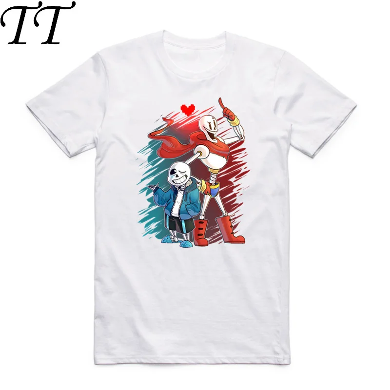 Asian Size Men Women Printing Sans And Papyrus Skulll Brother T-shirt Casual O-Neck Short Sleeves Undertale T-shirt HCP4093
Asian Size Men Women Printing Sans And Papyrus Skulll Brother T-shirt Casual O-Neck Short Sleeves Undertale T-shirt HCP4093