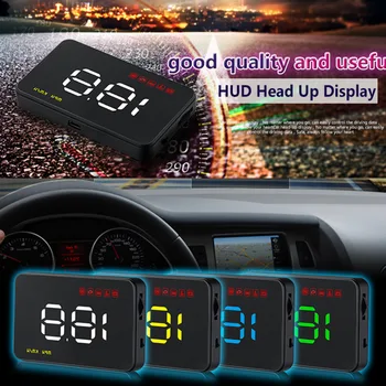 Digital Car Speedometer Auto 3.5" A1000 HUD Head Up Display Windshield Projector Auto Power on/off
Digital Car Speedometer Auto 3.5" A1000 HUD Head Up Display Windshield Projector Auto Power on/off
